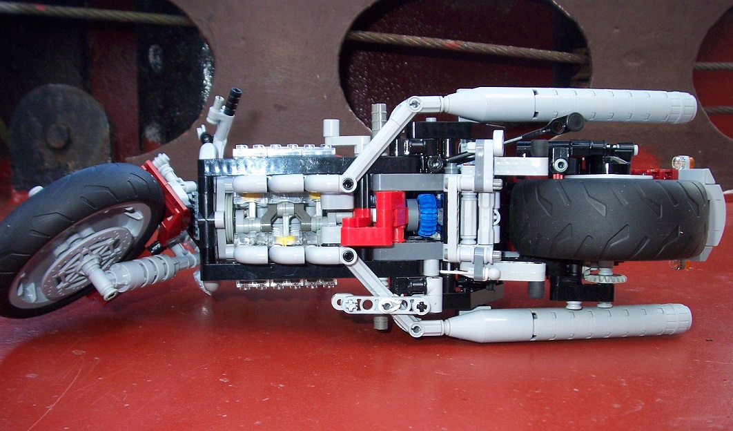 Lego replica van Honda GL1500C ( Valkyrie / Flat Six Custom )