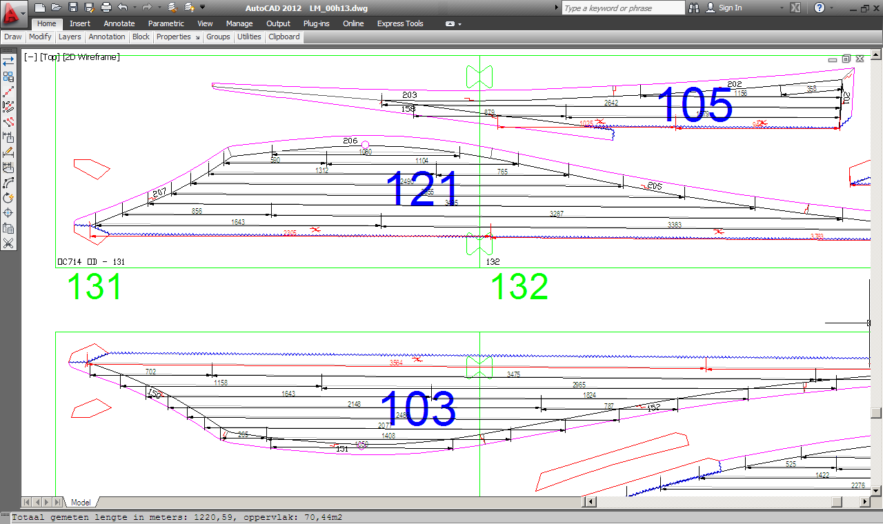 Latmaten gemaakt en gereed voor gebruik