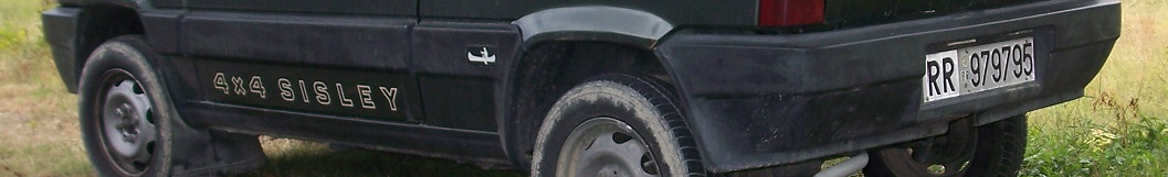 Fraaie Fiat Panda, in de ongeving van Parma