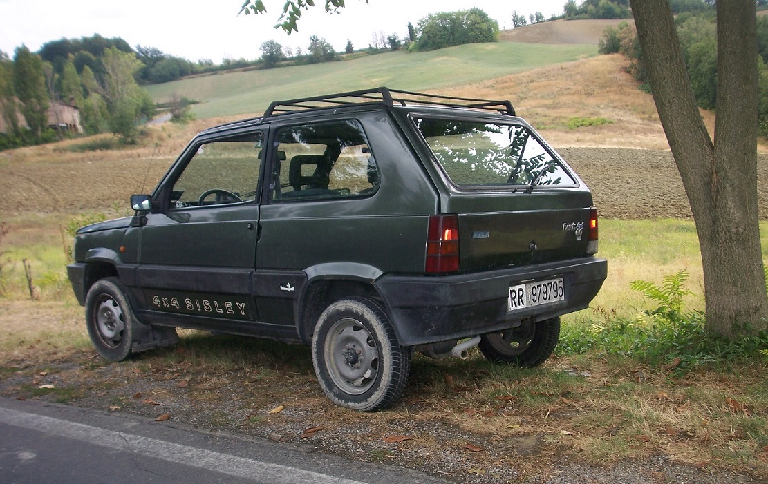 Fraaie Fiat Panda, in de ongeving van Parma