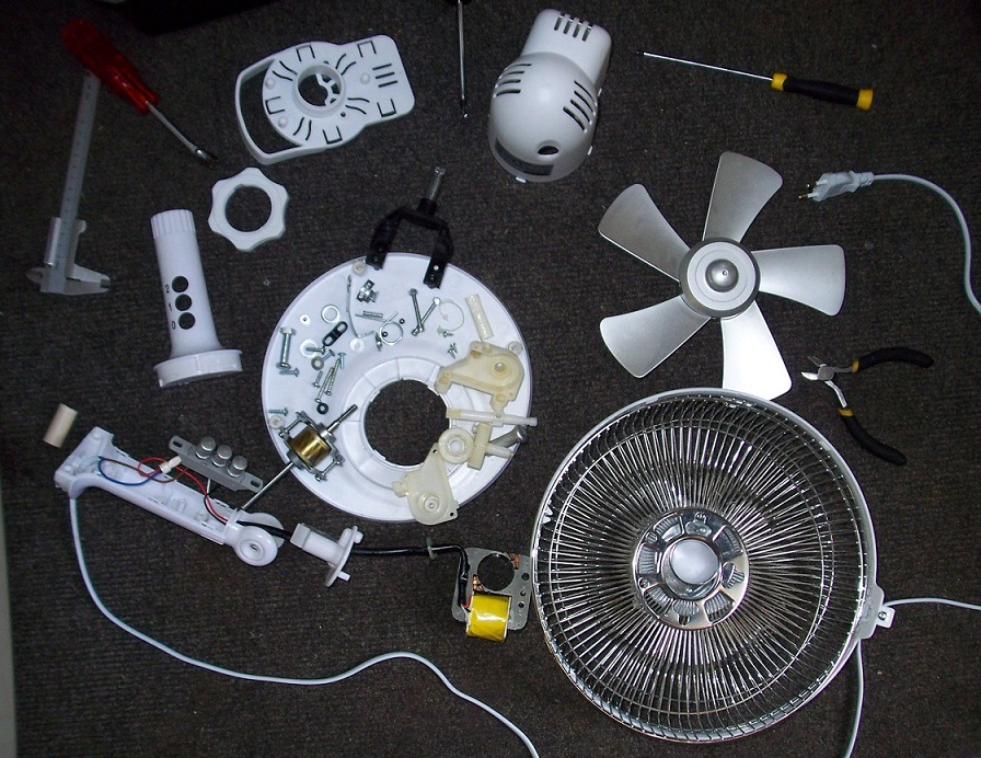 Repair Café - reparatie van een ventilator